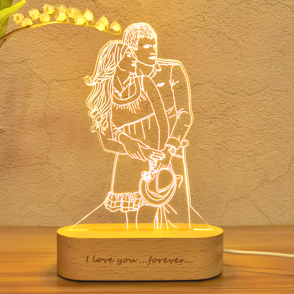 Warm Glow Memorable Personalized Night Light🌙