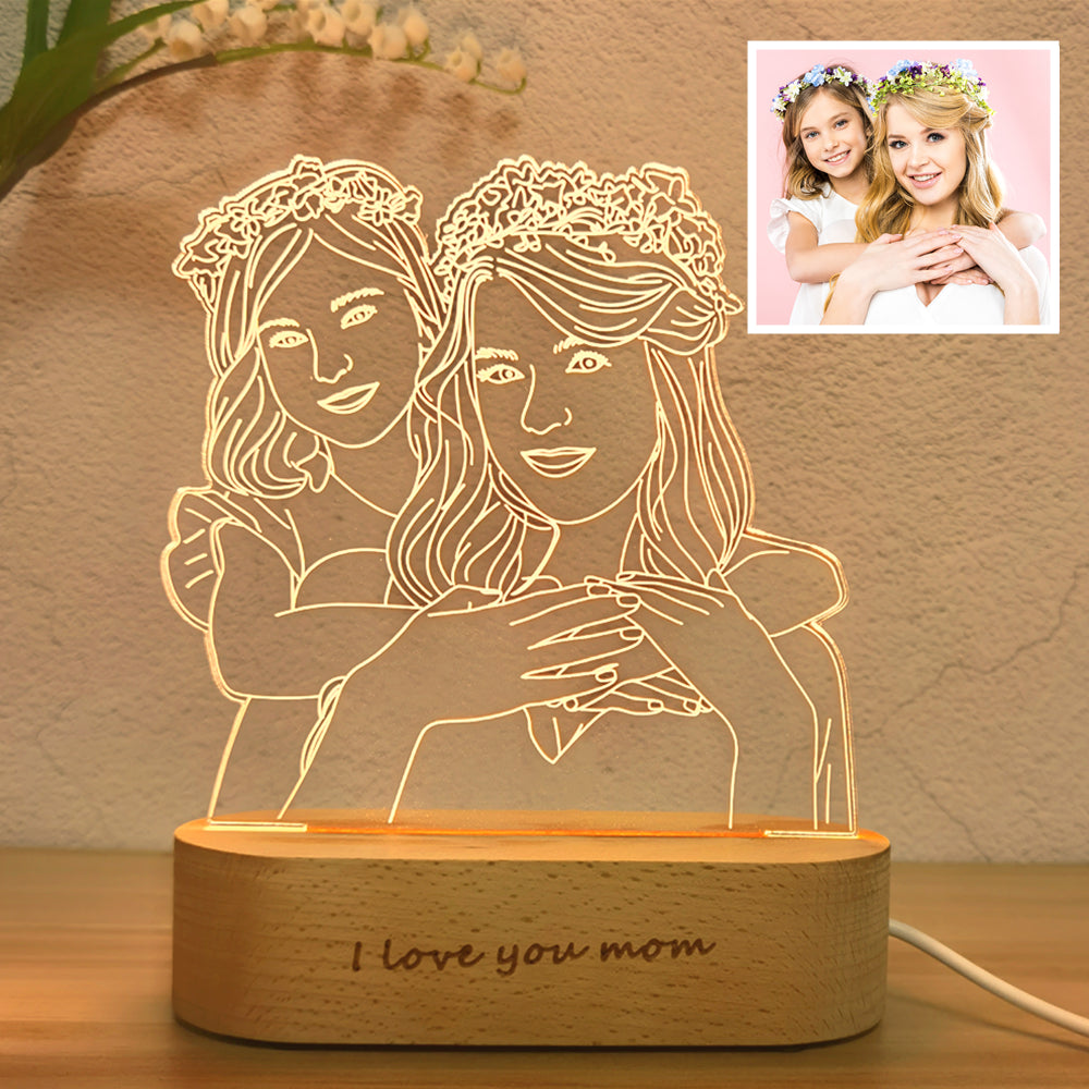 Warm Glow Memorable Personalized Night Light🌙