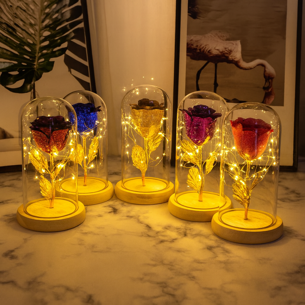 Romantic Rose Gift That Shines🌹