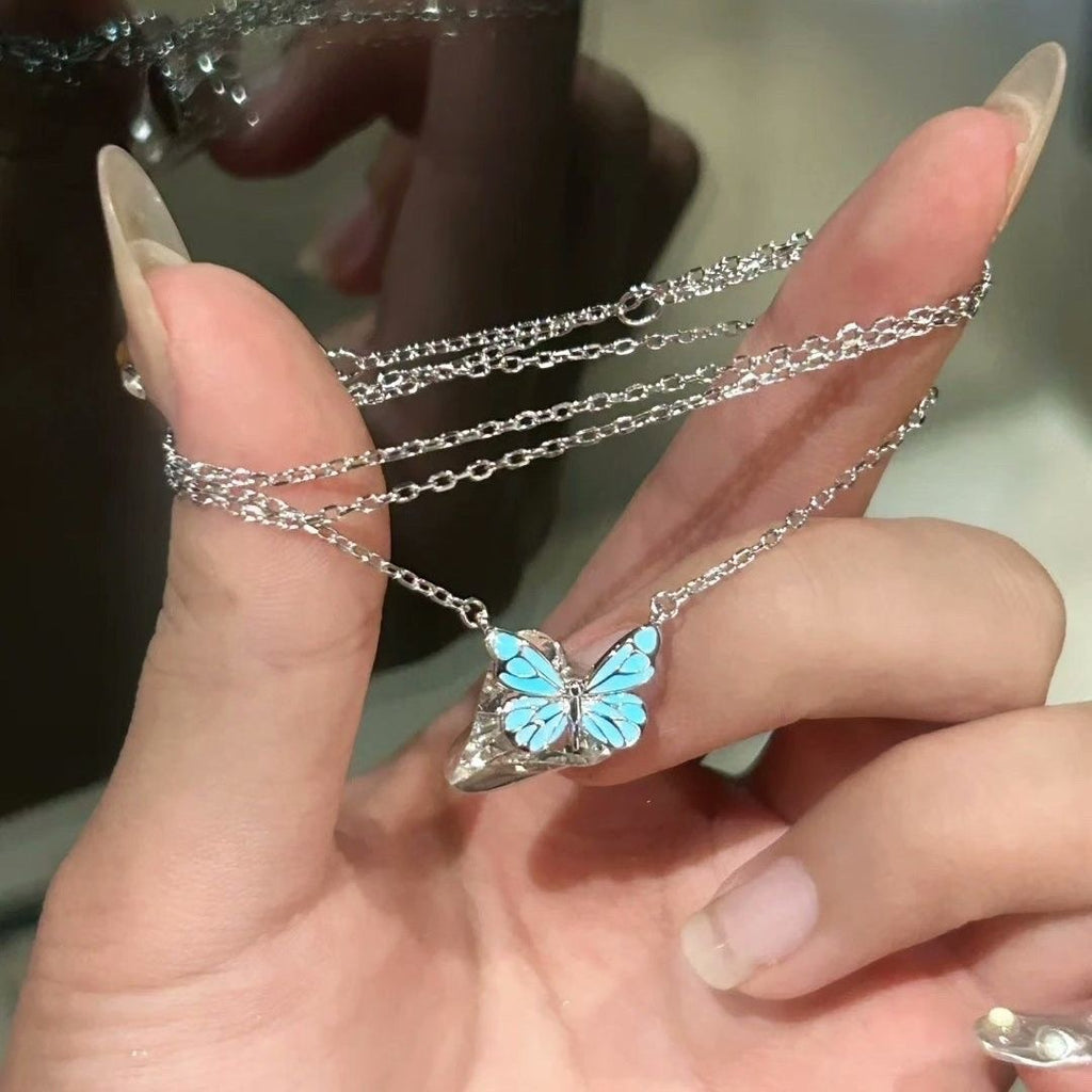 Glow Butterfly Necklace – Light in the Dark🦋💫