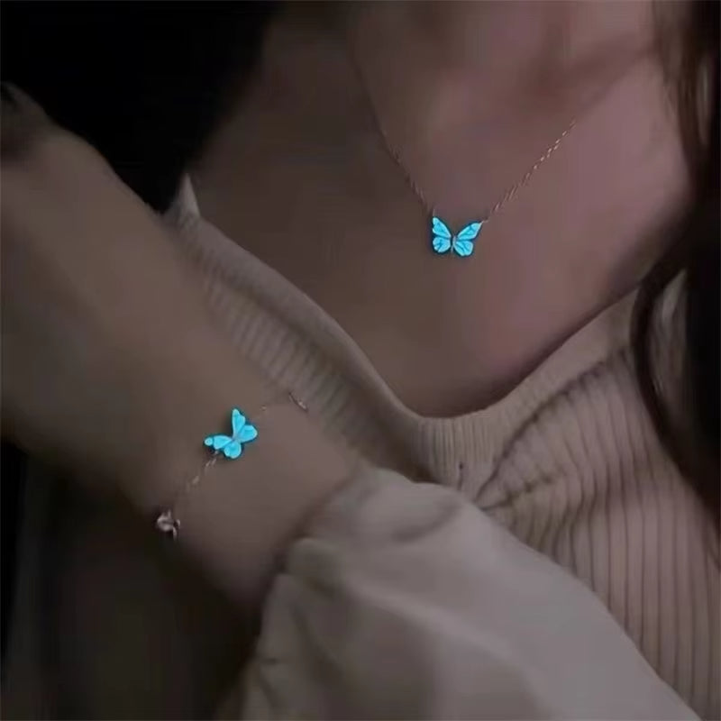 Glow Butterfly Necklace – Light in the Dark🦋💫